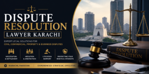 Dispute Resolution Lawyer Karachi